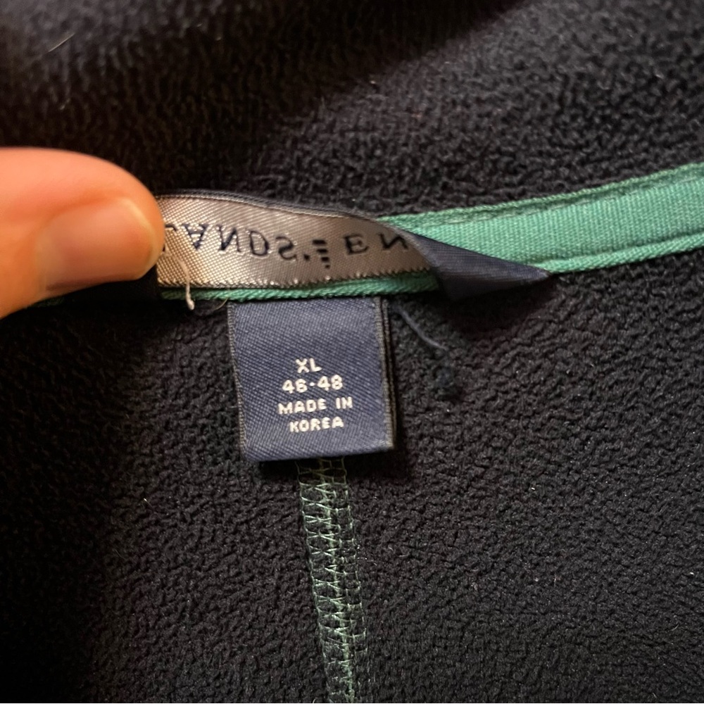 Men’s Lands End Fleece Jacket Vintage Looking XL - Picture 5 of 5